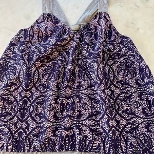 COPY - Converse One Star Grey Purple Tank Top Size Medium